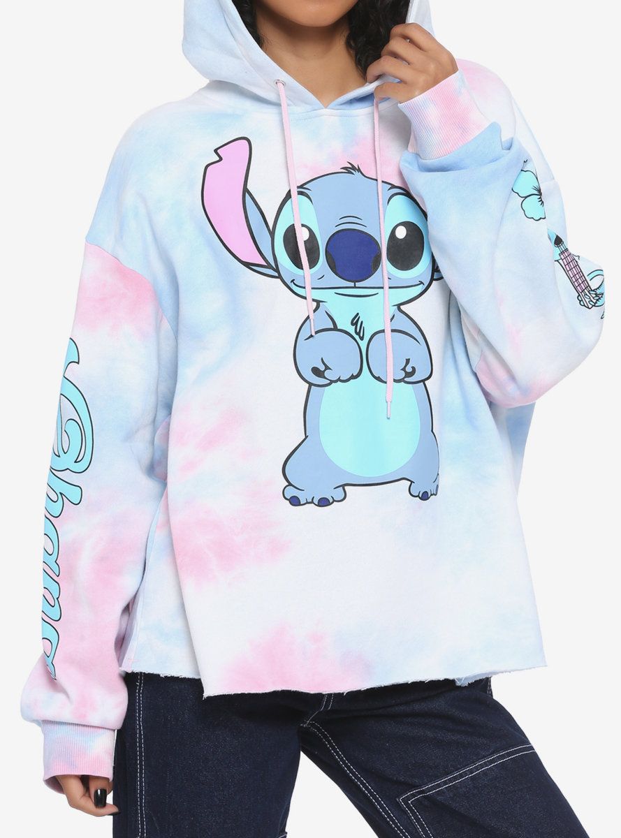 Stitch tie sales dye hoodie